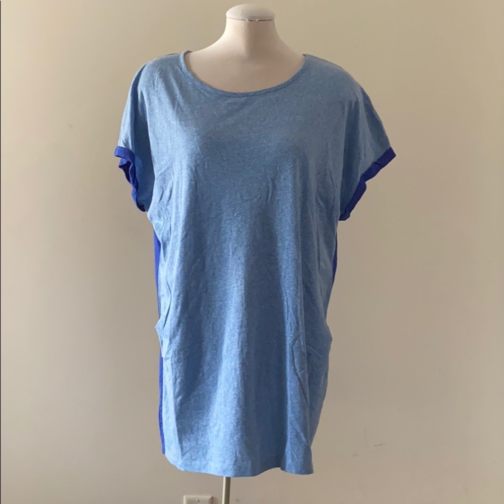 NEW Baleno short sleeved blue tunic